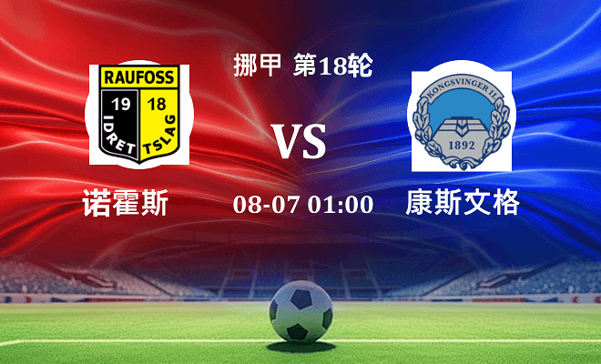 诺霍斯 VS 康斯文格最新阵容