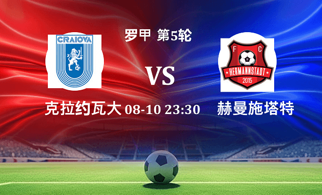 克拉约瓦大学 VS 赫曼施塔特最新阵容
