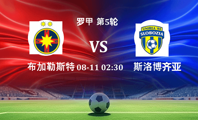 布加勒斯特星 VS 斯洛博齐亚最新阵容