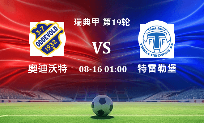 奥迪沃特 VS 特雷勒堡最新阵容