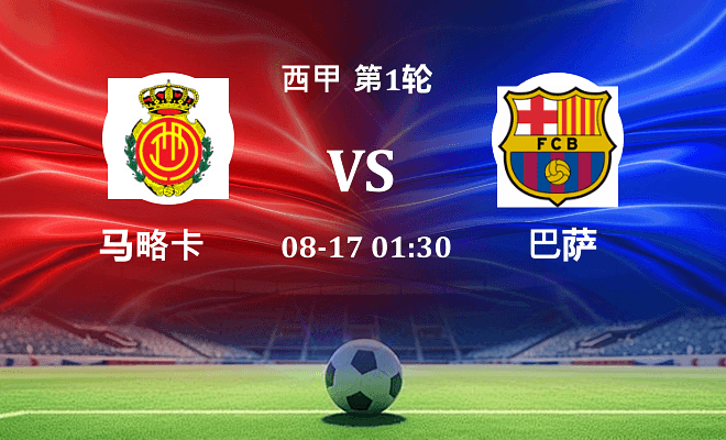 马略卡 VS 巴萨最新阵容