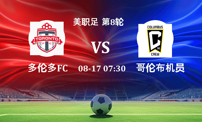 多伦多FC VS 哥伦布机员最新阵容