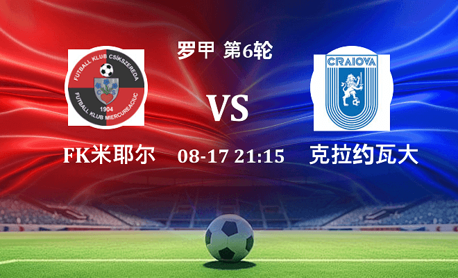 FK米耶尔库雷亚丘克 VS 克拉约瓦大学伤病
