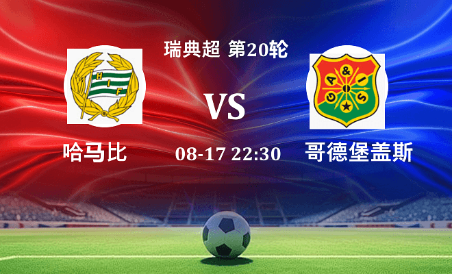 哈马比 VS 哥德堡盖斯最新阵容
