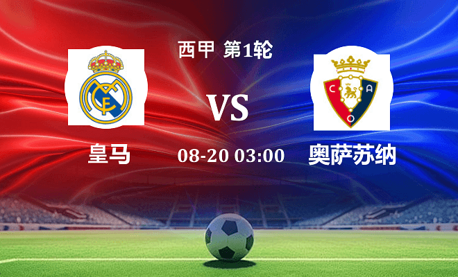 皇马 VS 奥萨苏纳伤病