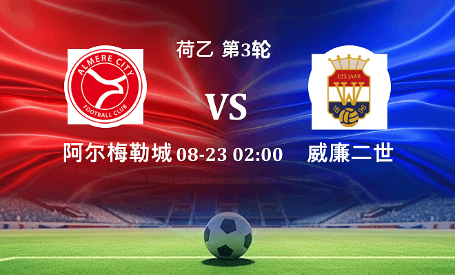 阿尔梅勒城 VS 威廉二世最新阵容