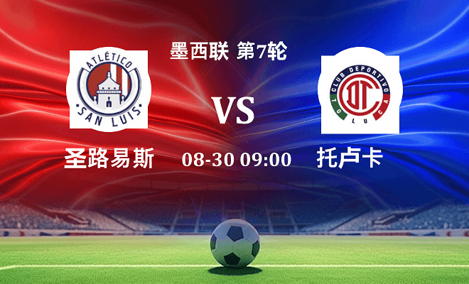 圣路易斯竞技 VS 托卢卡最新阵容