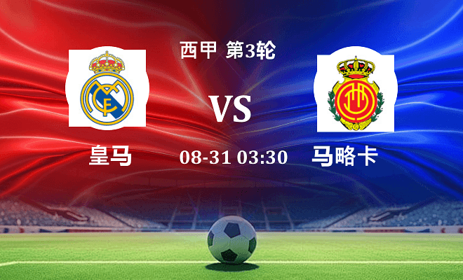 皇马 VS 马略卡最新阵容
