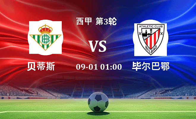 贝蒂斯 VS 毕尔巴鄂最新阵容