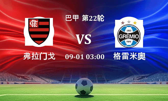 弗拉门戈 VS 格雷米奥最新阵容
