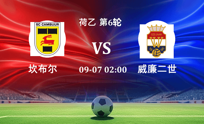 坎布尔 VS 威廉二世最新阵容