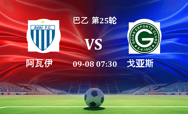 阿瓦伊 VS 戈亚斯最新阵容