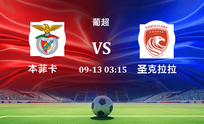 本菲卡 VS 圣克拉拉最新阵容