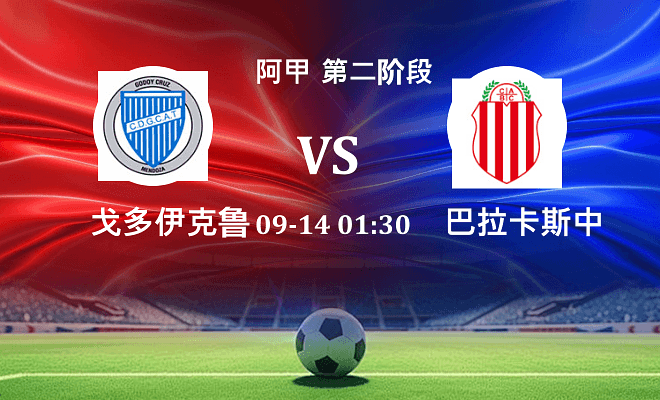 戈多伊克鲁斯 VS 巴拉卡斯中央最新阵容