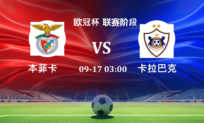 本菲卡 VS 卡拉巴克伤病