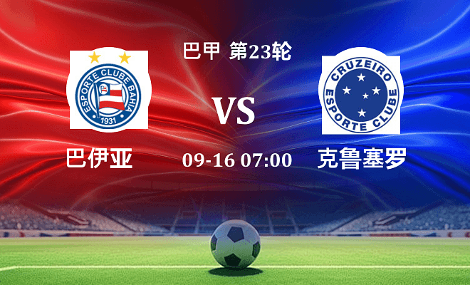 巴伊亚 VS 克鲁塞罗最新阵容