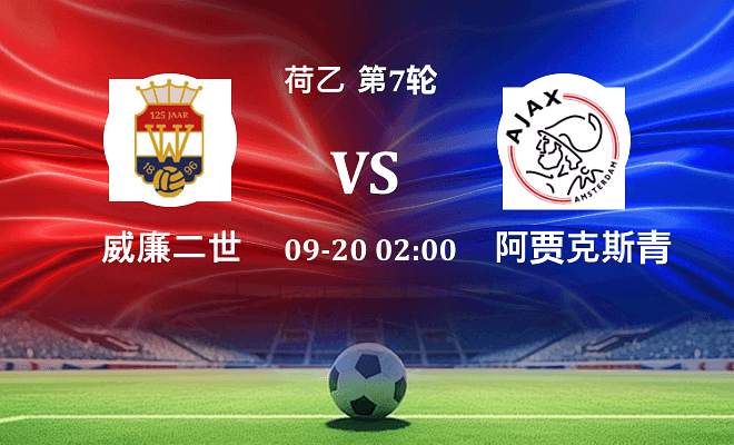 威廉二世 VS 阿贾克斯青年队伤病