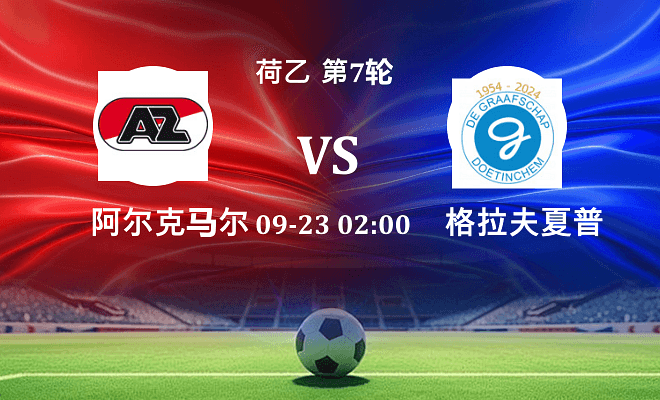 阿尔克马尔青年队 VS 格拉夫夏普最新阵容