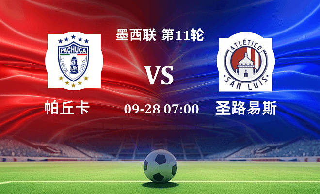 帕丘卡 VS 圣路易斯竞技最新阵容