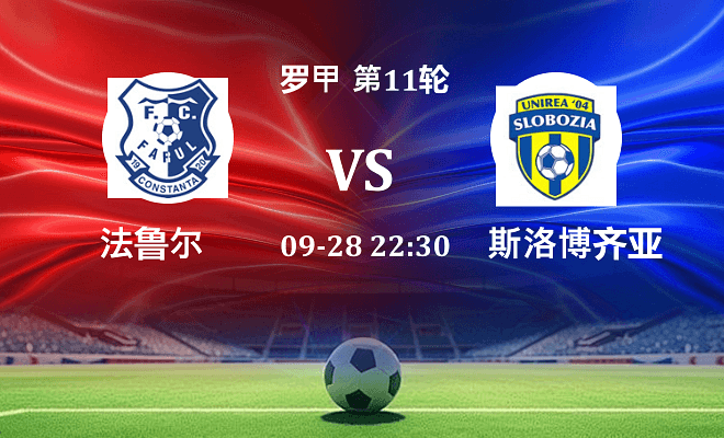 法鲁尔 VS 斯洛博齐亚最新阵容