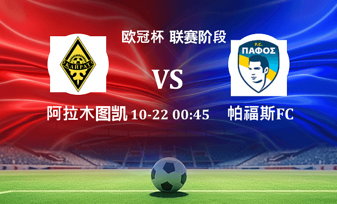 凯拉特 VS 帕福斯FC最新阵容