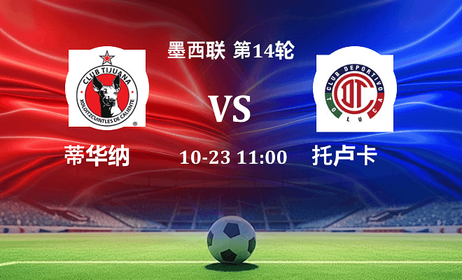 蒂华纳 VS 托卢卡最新阵容