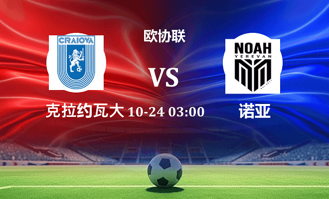 克拉约瓦大学 VS 诺亚FC最新阵容