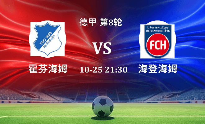 霍芬海姆 VS 海登海姆最新阵容