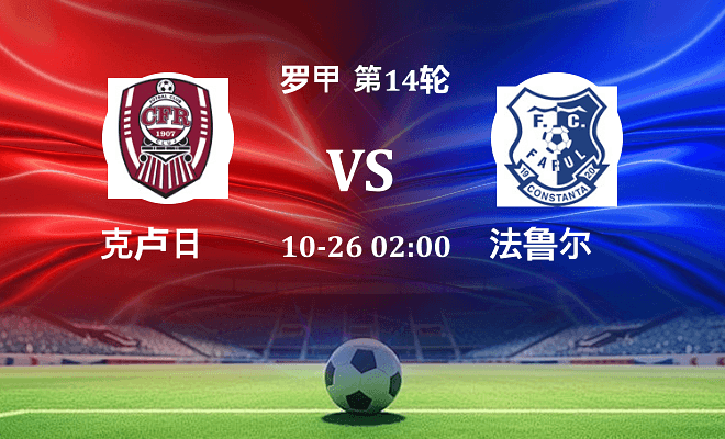 克卢日 VS 法鲁尔最新阵容