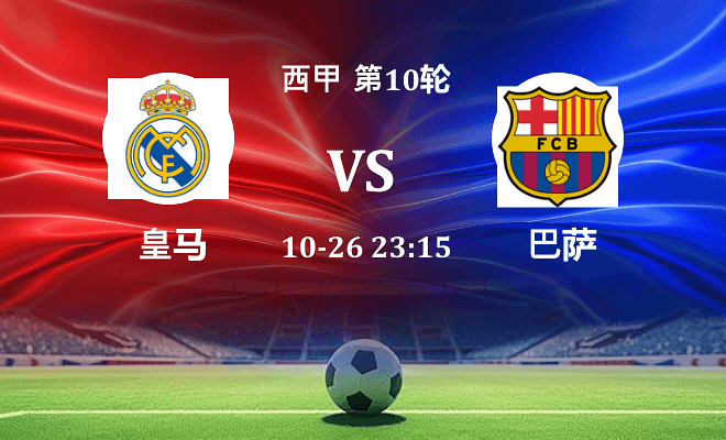 皇马 VS 巴萨最新阵容