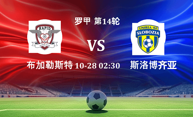 布加勒斯特快速 VS 斯洛博齐亚最新阵容