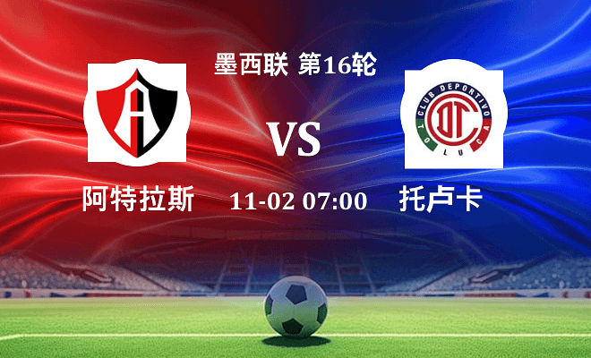 阿特拉斯 VS 托卢卡伤病