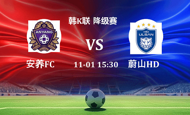 安养FC VS 蔚山HD最新阵容