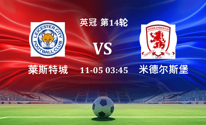 莱斯特城 VS 米德尔斯堡伤病