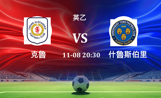 克鲁 VS 什鲁斯伯里伤病