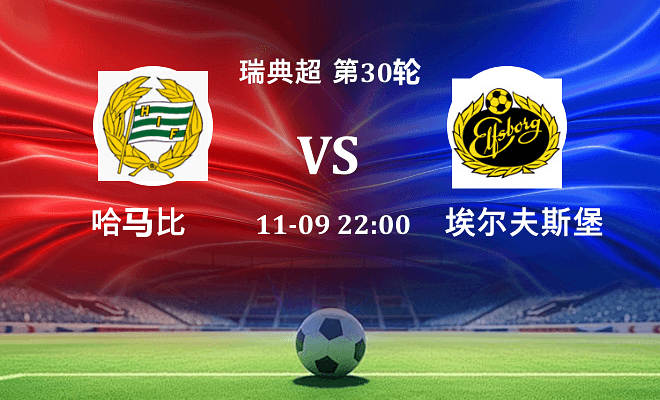 哈马比 VS 埃尔夫斯堡伤病