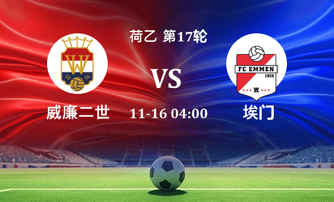 威廉二世 VS 埃门伤病