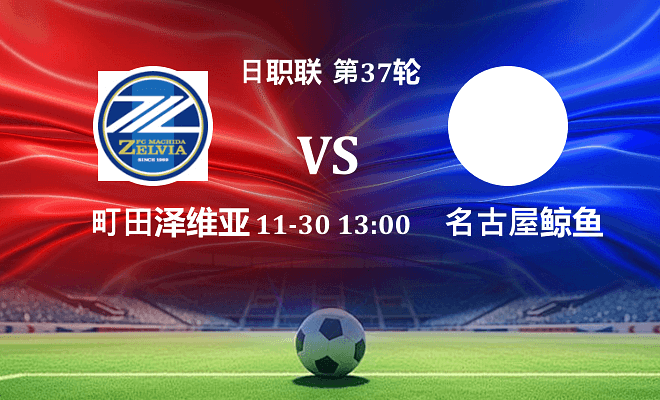 町田泽维亚 VS 名古屋鲸鱼伤病
