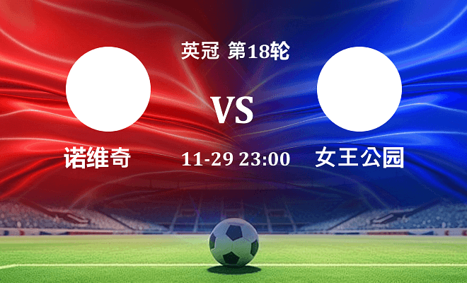 诺维奇 VS 女王公园最新阵容