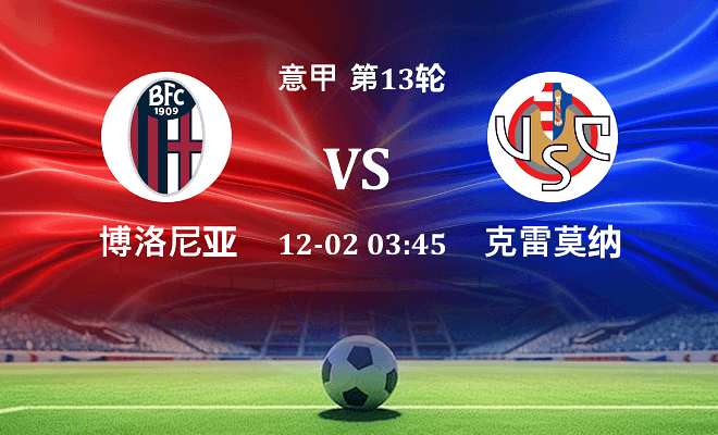 博洛尼亚 VS 克雷莫纳伤病