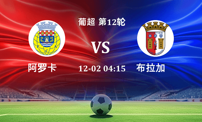 阿罗卡 VS 布拉加最新阵容