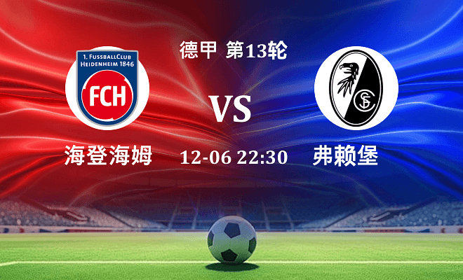 海登海姆 VS 弗赖堡伤病