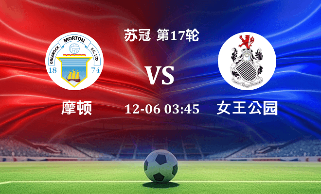 摩顿 VS 女王公园最新阵容