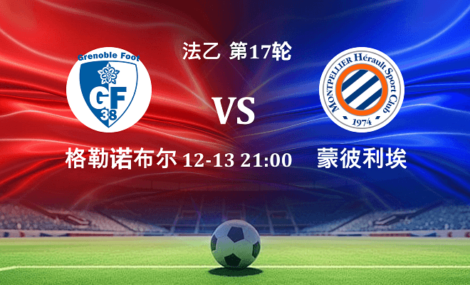 格勒诺布尔 VS 蒙彼利埃伤病