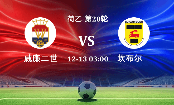 威廉二世 VS 坎布尔最新阵容