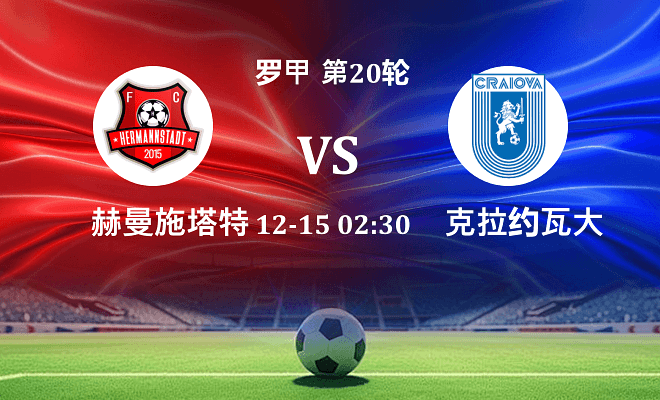 赫曼施塔特 VS 克拉约瓦大学最新阵容
