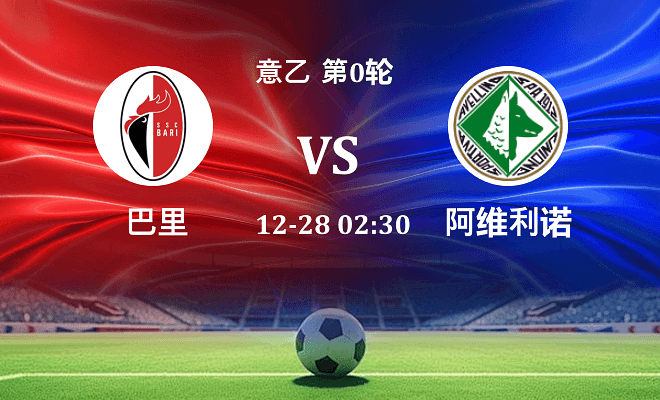 巴里 VS 阿维利诺最新阵容