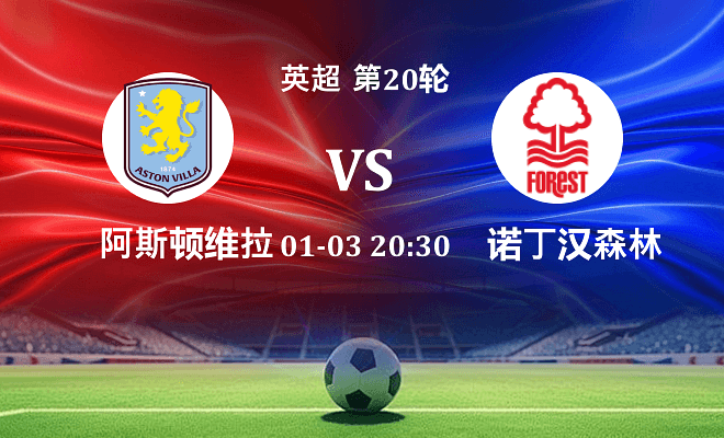 阿斯顿维拉 VS 诺丁汉森林最新阵容