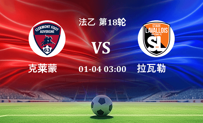 克莱蒙 VS 拉瓦勒最新阵容