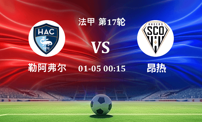 勒阿弗尔 VS 昂热最新阵容